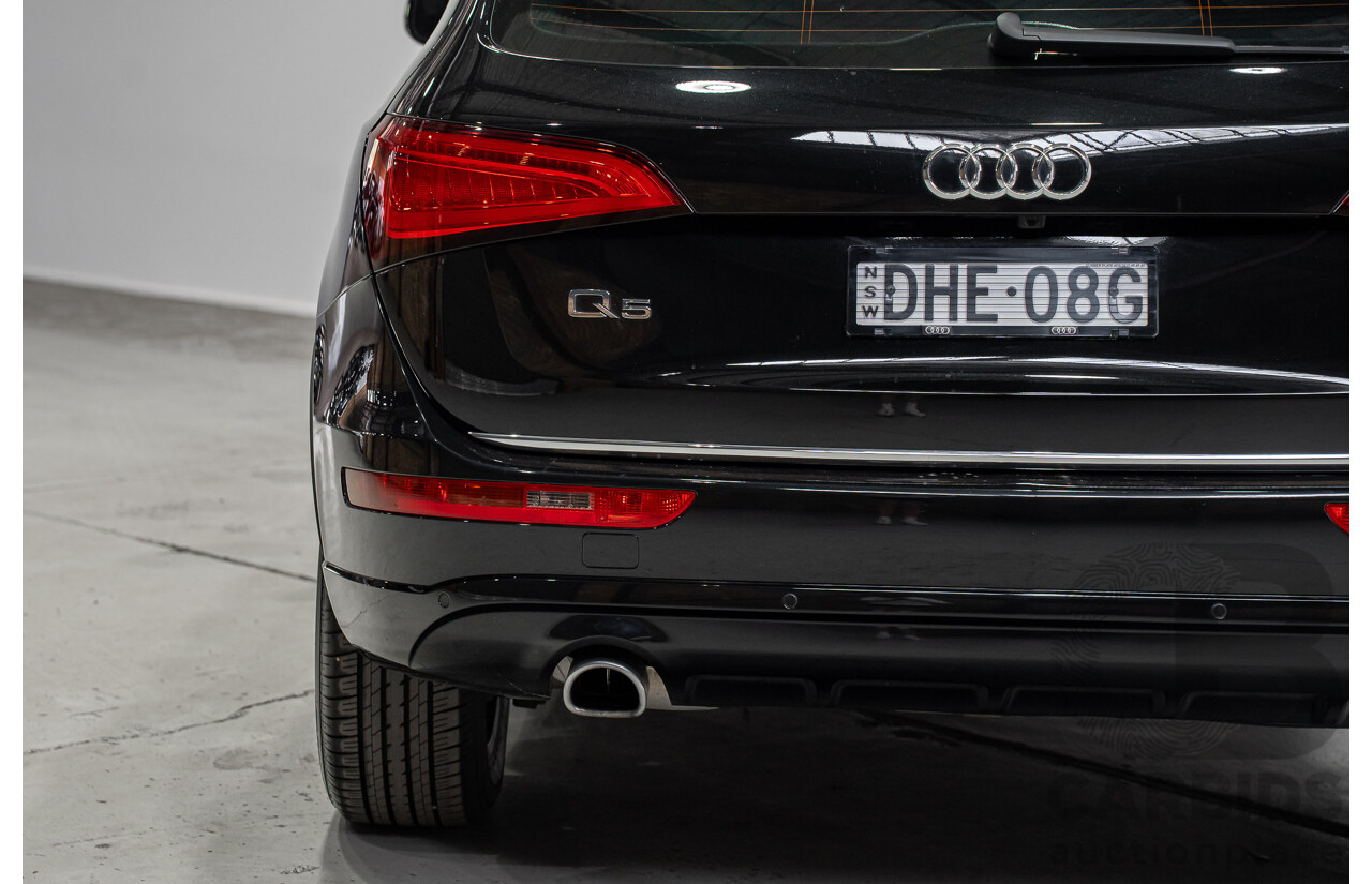 5/2016 Audi Q5 2.0 TDI Quattro (AWD) 8R MY16 4d Wagon Myth Black Metallic Turbo Diesel 2.0L