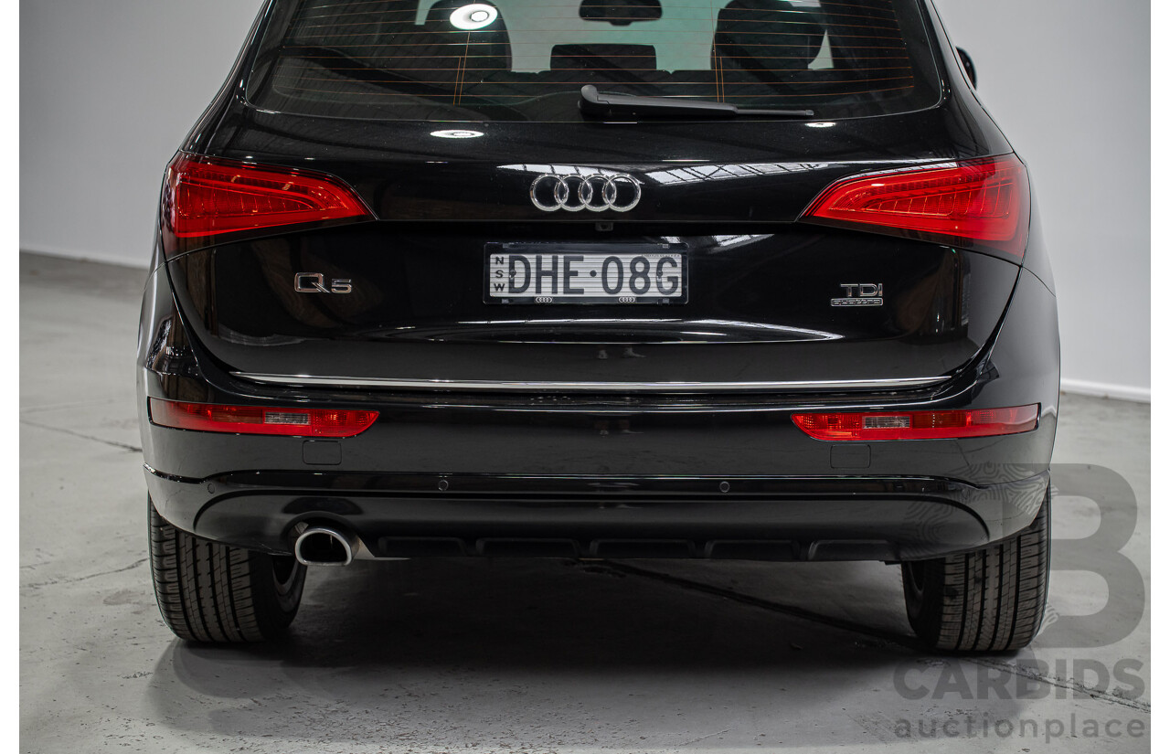 5/2016 Audi Q5 2.0 TDI Quattro (AWD) 8R MY16 4d Wagon Myth Black Metallic Turbo Diesel 2.0L