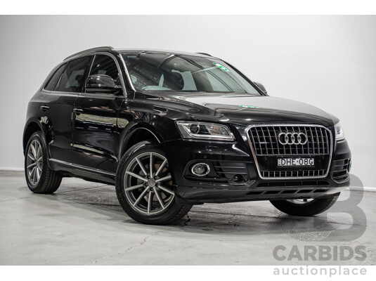 5/2016 Audi Q5 2.0 TDI Quattro (AWD) 8R MY16 4d Wagon Myth Black Metallic Turbo Diesel 2.0L