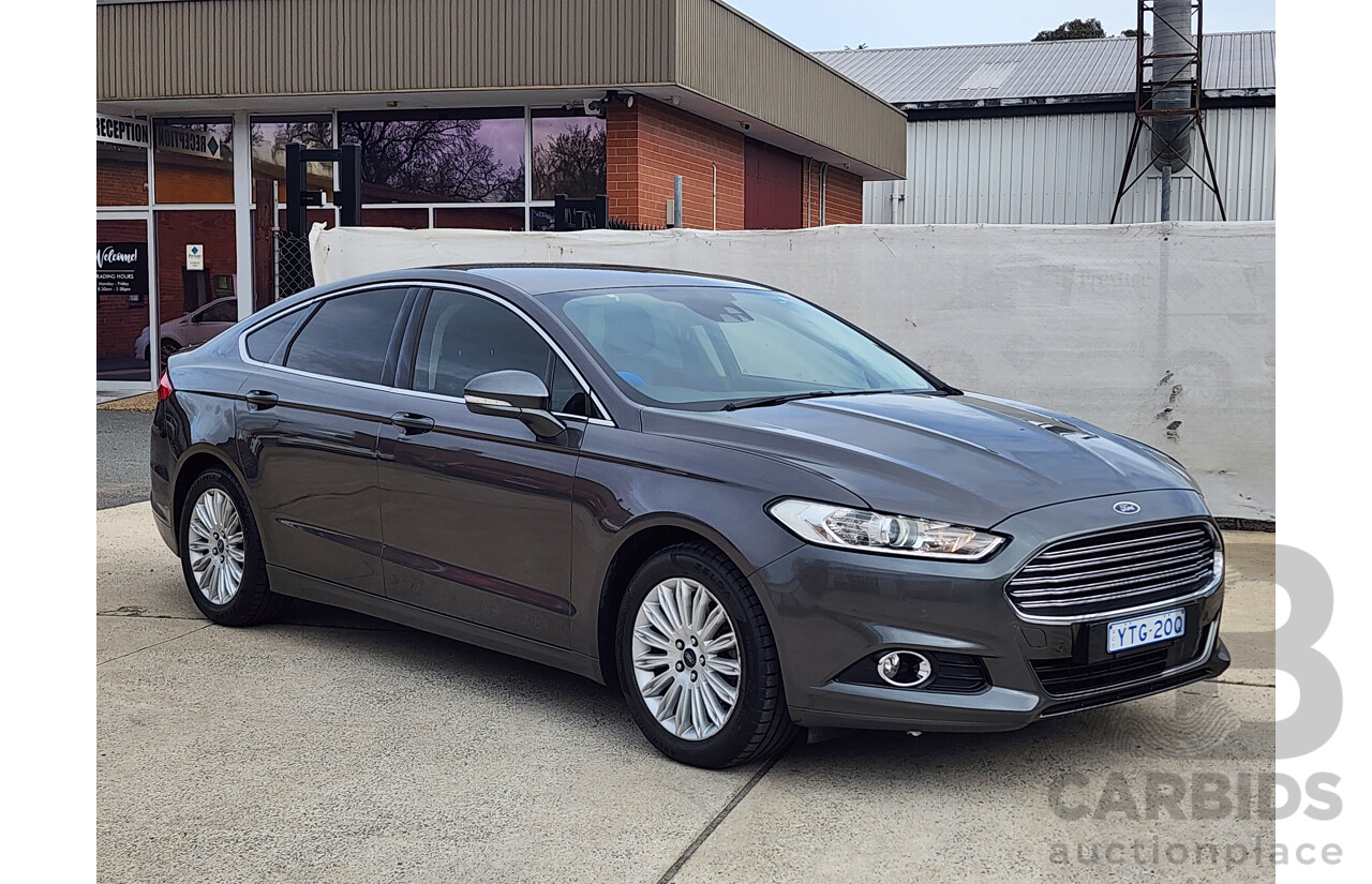 11/2016 Ford Mondeo Trend TDCi MD 5d Hatchback Grey 2.0L