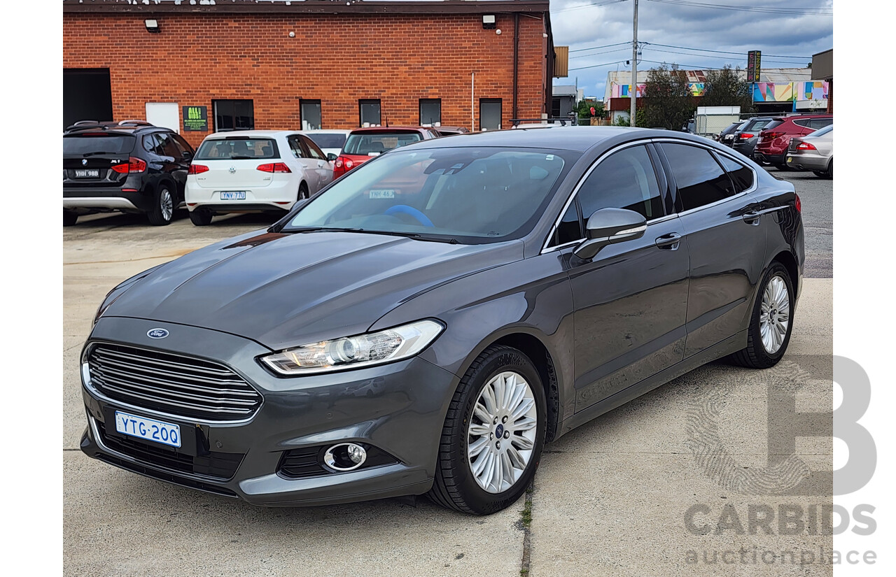 11/2016 Ford Mondeo Trend TDCi MD 5d Hatchback Grey 2.0L