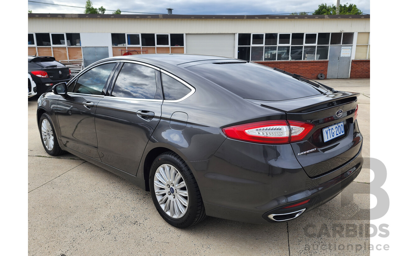 11/2016 Ford Mondeo Trend TDCi MD 5d Hatchback Grey 2.0L