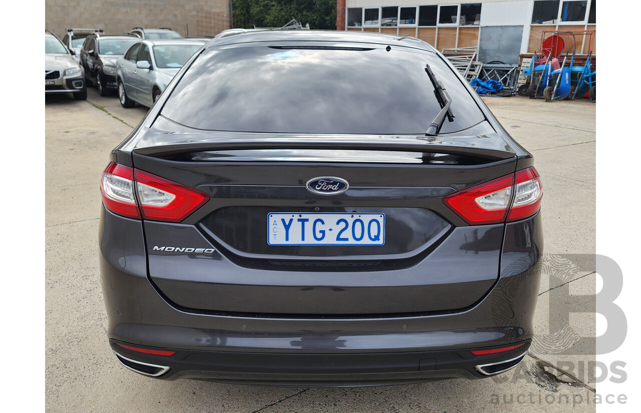 11/2016 Ford Mondeo Trend TDCi MD 5d Hatchback Grey 2.0L