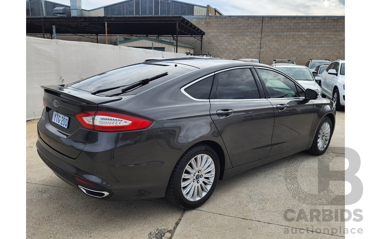 11/2016 Ford Mondeo Trend TDCi MD 5d Hatchback Grey 2.0L