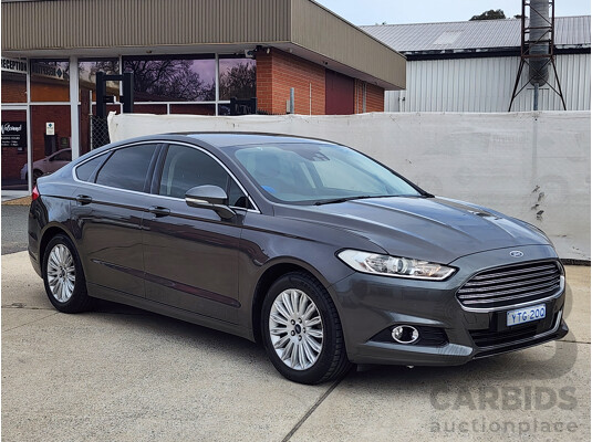 11/2016 Ford Mondeo Trend TDCi MD 5d Hatchback Grey 2.0L
