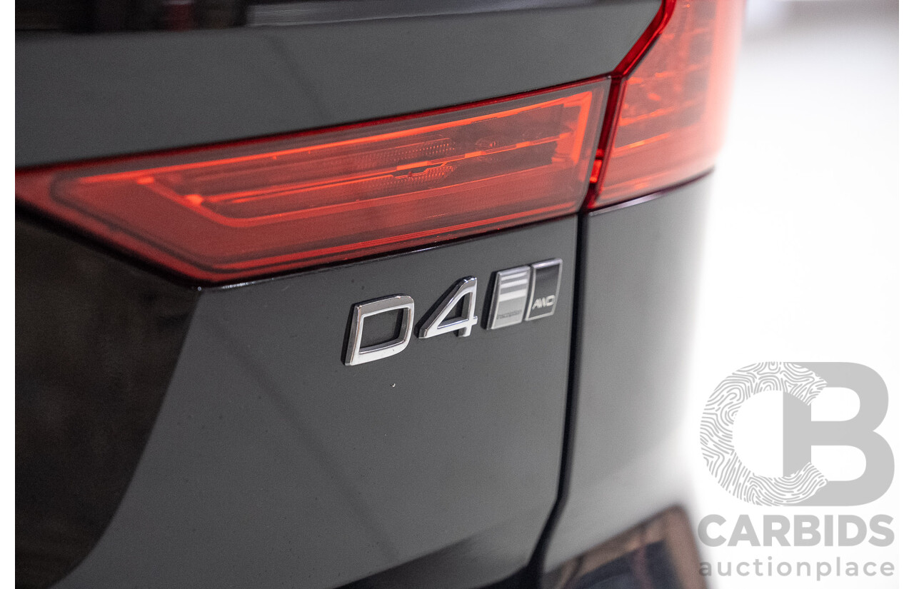 11/2017 Volvo XC60 D4 Inscription (AWD) 246 MY18 4d Wagon Ice White Turbo Diesel 2.0L