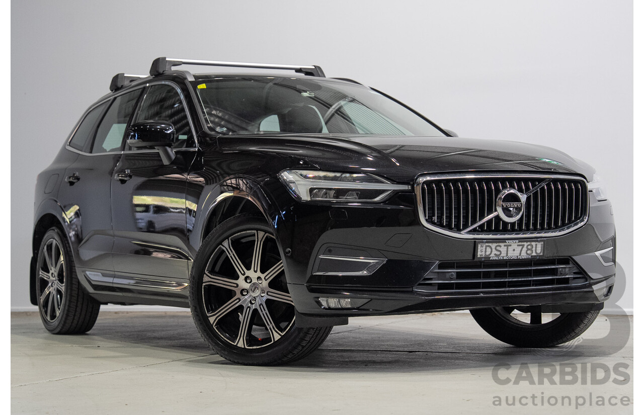 11/2017 Volvo XC60 D4 Inscription (AWD) 246 MY18 4d Wagon Ice White Turbo Diesel 2.0L