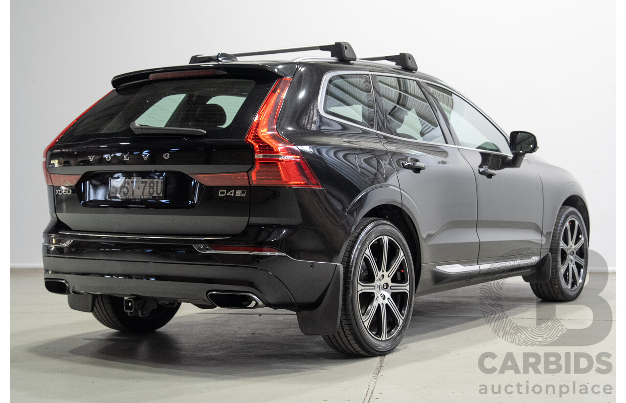 11/2017 Volvo XC60 D4 Inscription (AWD) 246 MY18 4d Wagon Ice White Turbo Diesel 2.0L