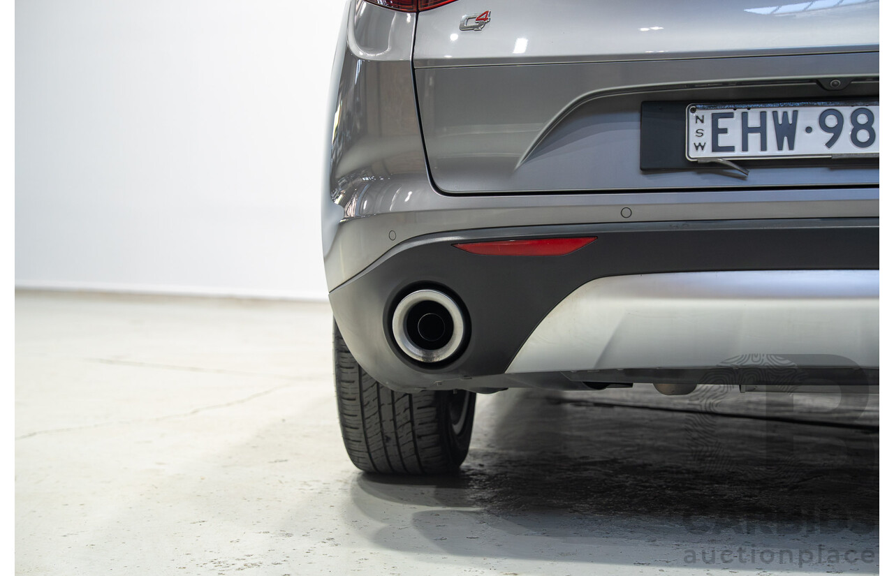 6/2020 Alfa Romeo Stelvio (AWD) 949 4d Wagon Stromboli Grey Metallic Turbo Diesel 2.1L