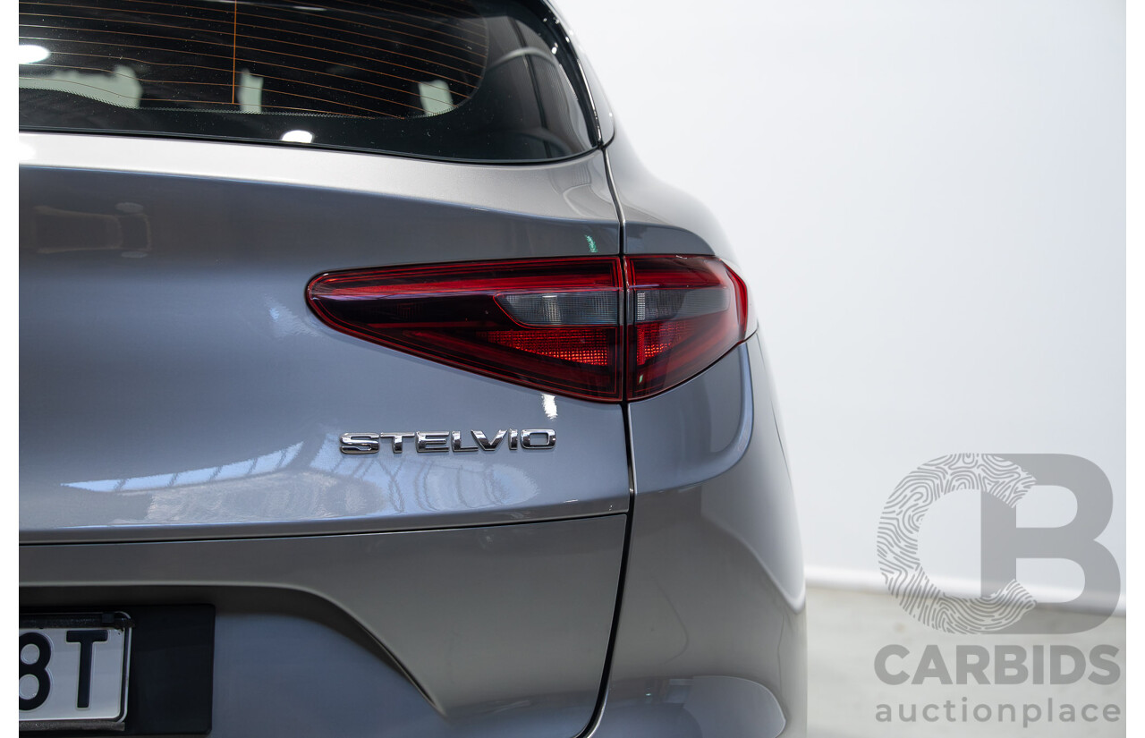 6/2020 Alfa Romeo Stelvio (AWD) 949 4d Wagon Stromboli Grey Metallic Turbo Diesel 2.1L