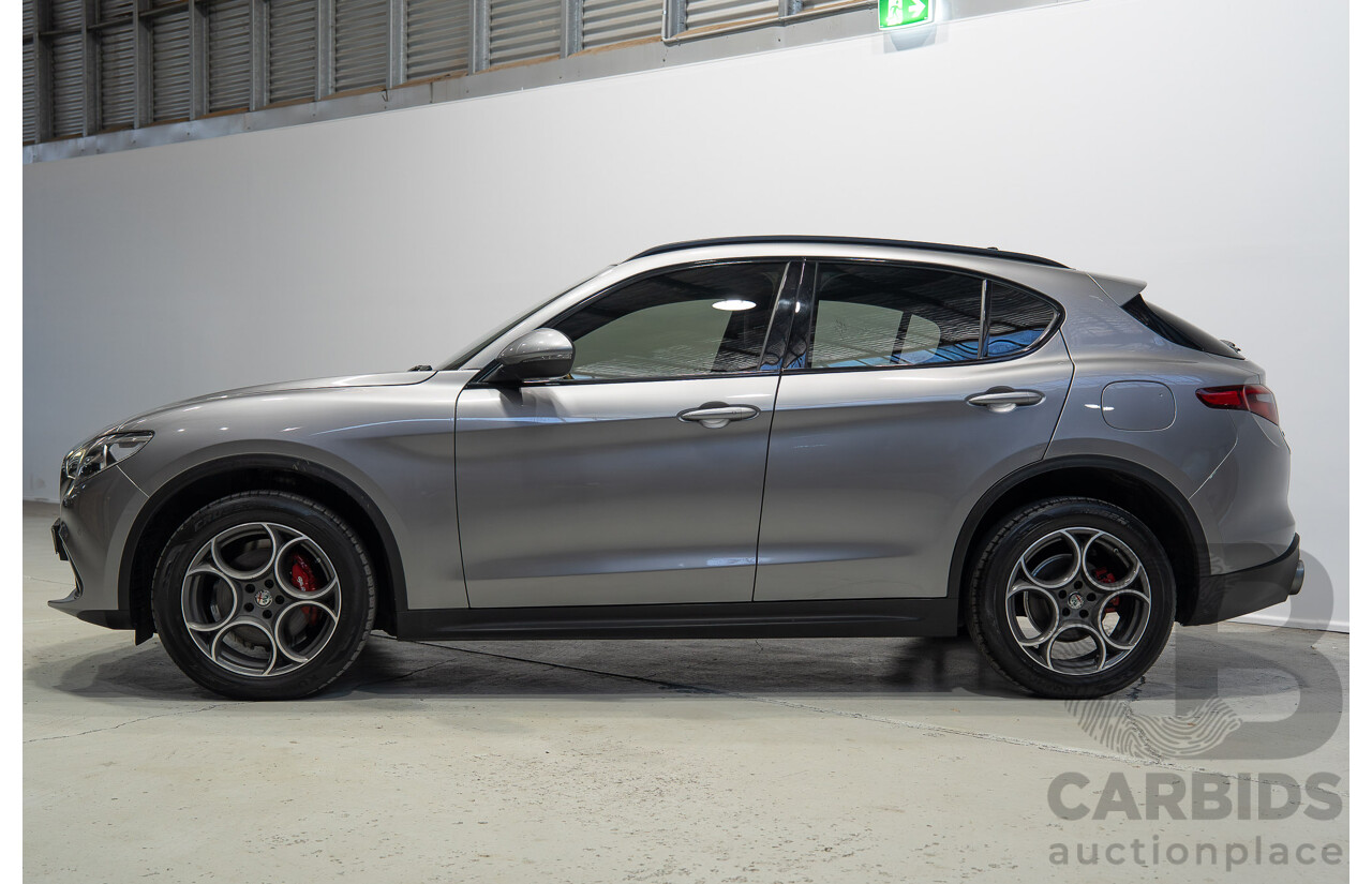 6/2020 Alfa Romeo Stelvio (AWD) 949 4d Wagon Stromboli Grey Metallic Turbo Diesel 2.1L
