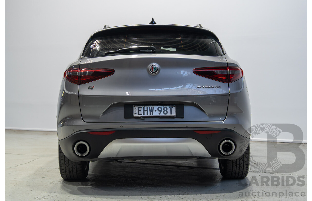 6/2020 Alfa Romeo Stelvio (AWD) 949 4d Wagon Stromboli Grey Metallic Turbo Diesel 2.1L