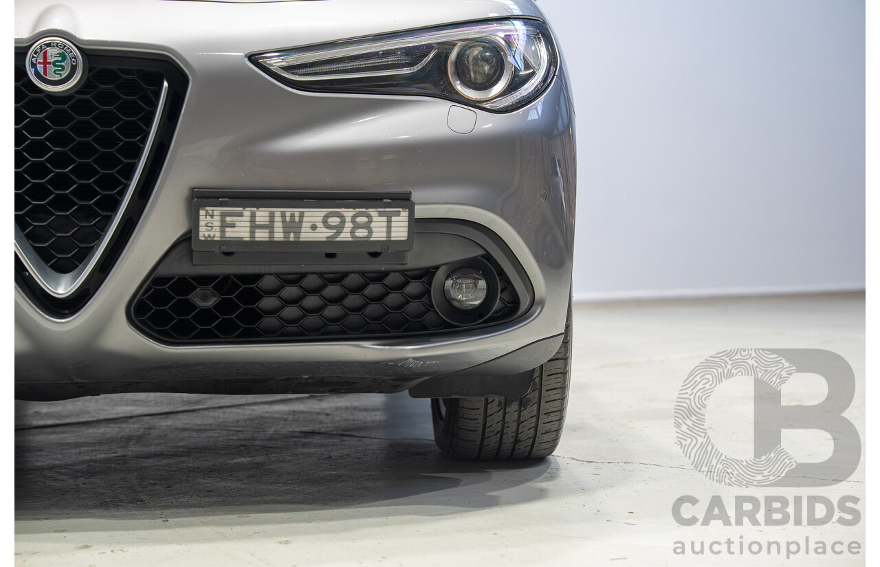 6/2020 Alfa Romeo Stelvio (AWD) 949 4d Wagon Stromboli Grey Metallic Turbo Diesel 2.1L