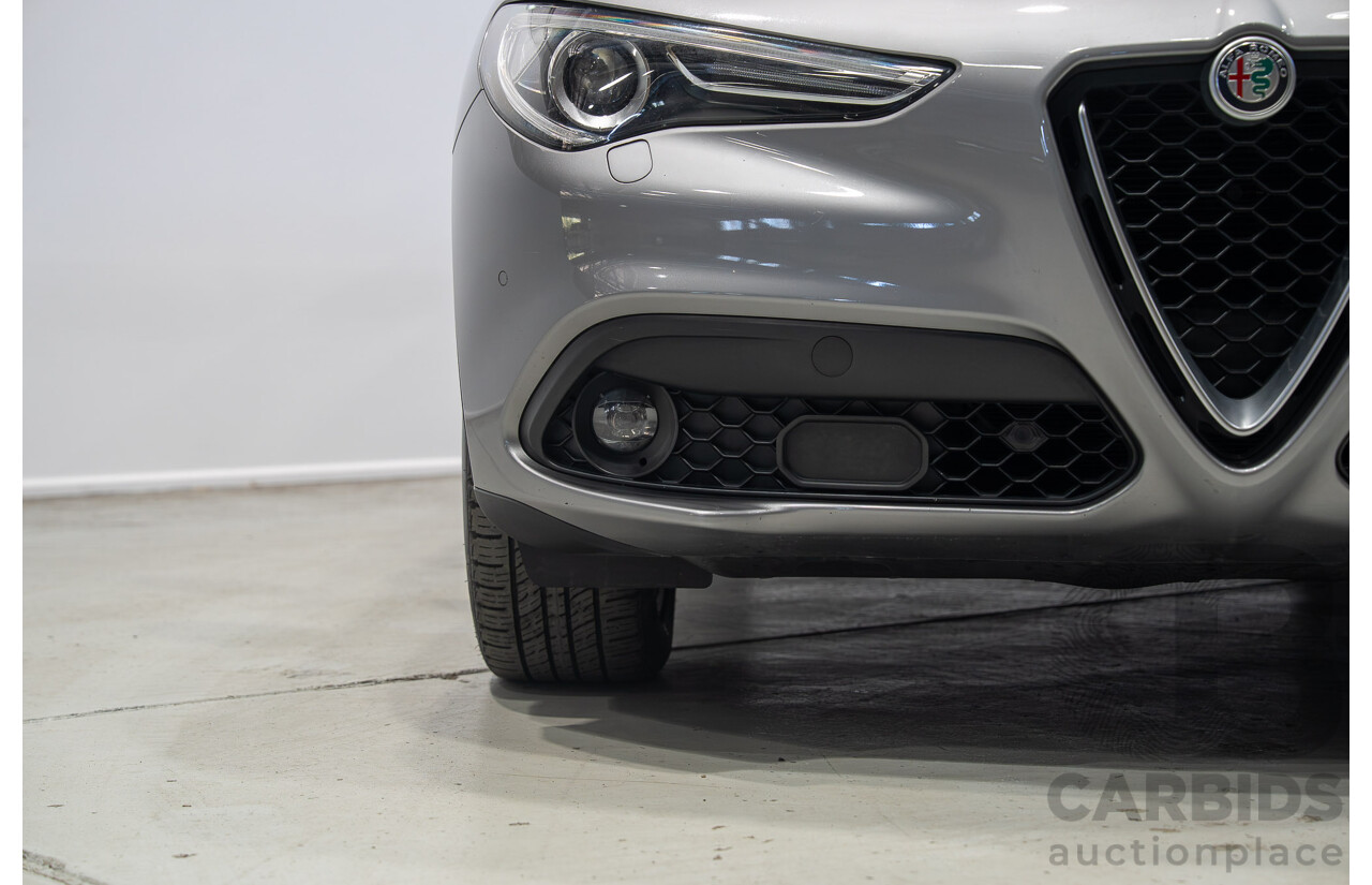 6/2020 Alfa Romeo Stelvio (AWD) 949 4d Wagon Stromboli Grey Metallic Turbo Diesel 2.1L