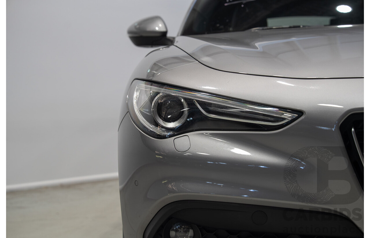 6/2020 Alfa Romeo Stelvio (AWD) 949 4d Wagon Stromboli Grey Metallic Turbo Diesel 2.1L