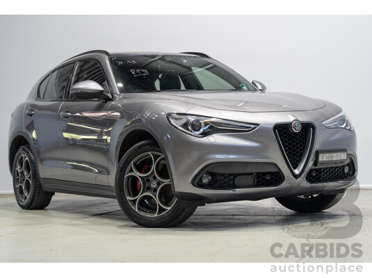 6/2020 Alfa Romeo Stelvio (AWD) 949 4d Wagon Stromboli Grey Metallic Turbo Diesel 2.1L