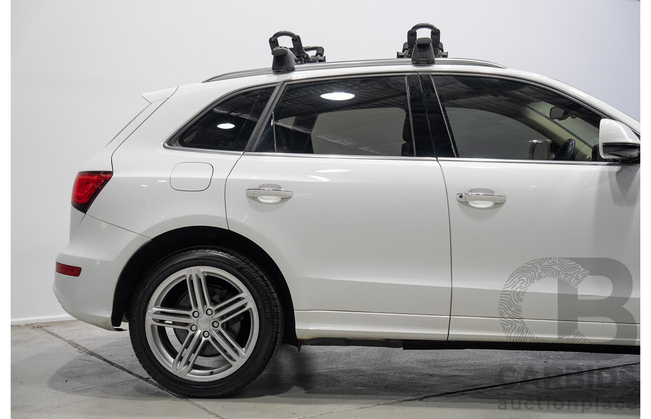 04/2016 Audi Q5 3.0 TDI Quattro (AWD) 8R MY16 4d Wagon Ibis White Turbo Diesel V6 3.0L