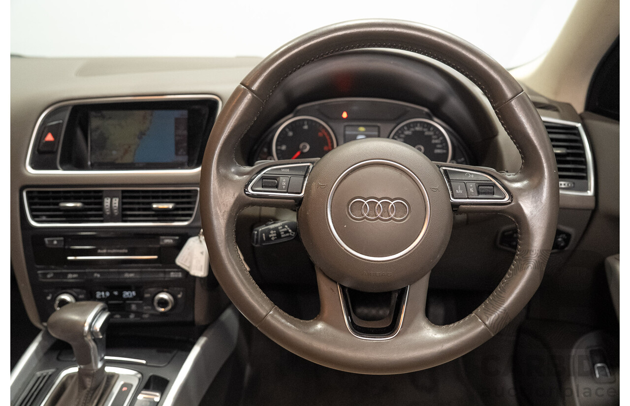 04/2016 Audi Q5 3.0 TDI Quattro (AWD) 8R MY16 4d Wagon Ibis White Turbo Diesel V6 3.0L