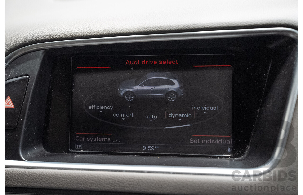 04/2016 Audi Q5 3.0 TDI Quattro (AWD) 8R MY16 4d Wagon Ibis White Turbo Diesel V6 3.0L