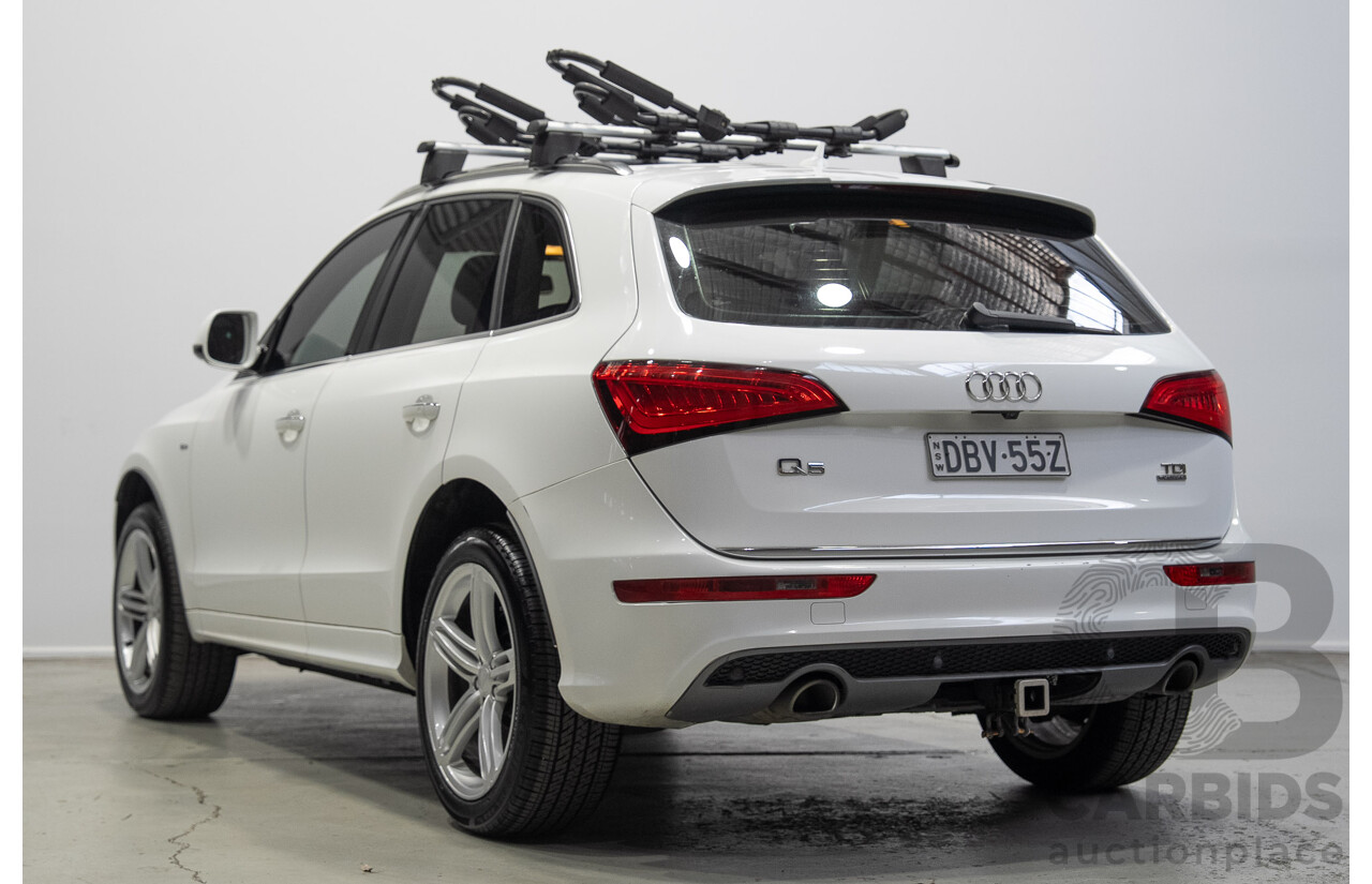 04/2016 Audi Q5 3.0 TDI Quattro (AWD) 8R MY16 4d Wagon Ibis White Turbo Diesel V6 3.0L