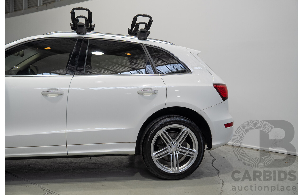 04/2016 Audi Q5 3.0 TDI Quattro (AWD) 8R MY16 4d Wagon Ibis White Turbo Diesel V6 3.0L