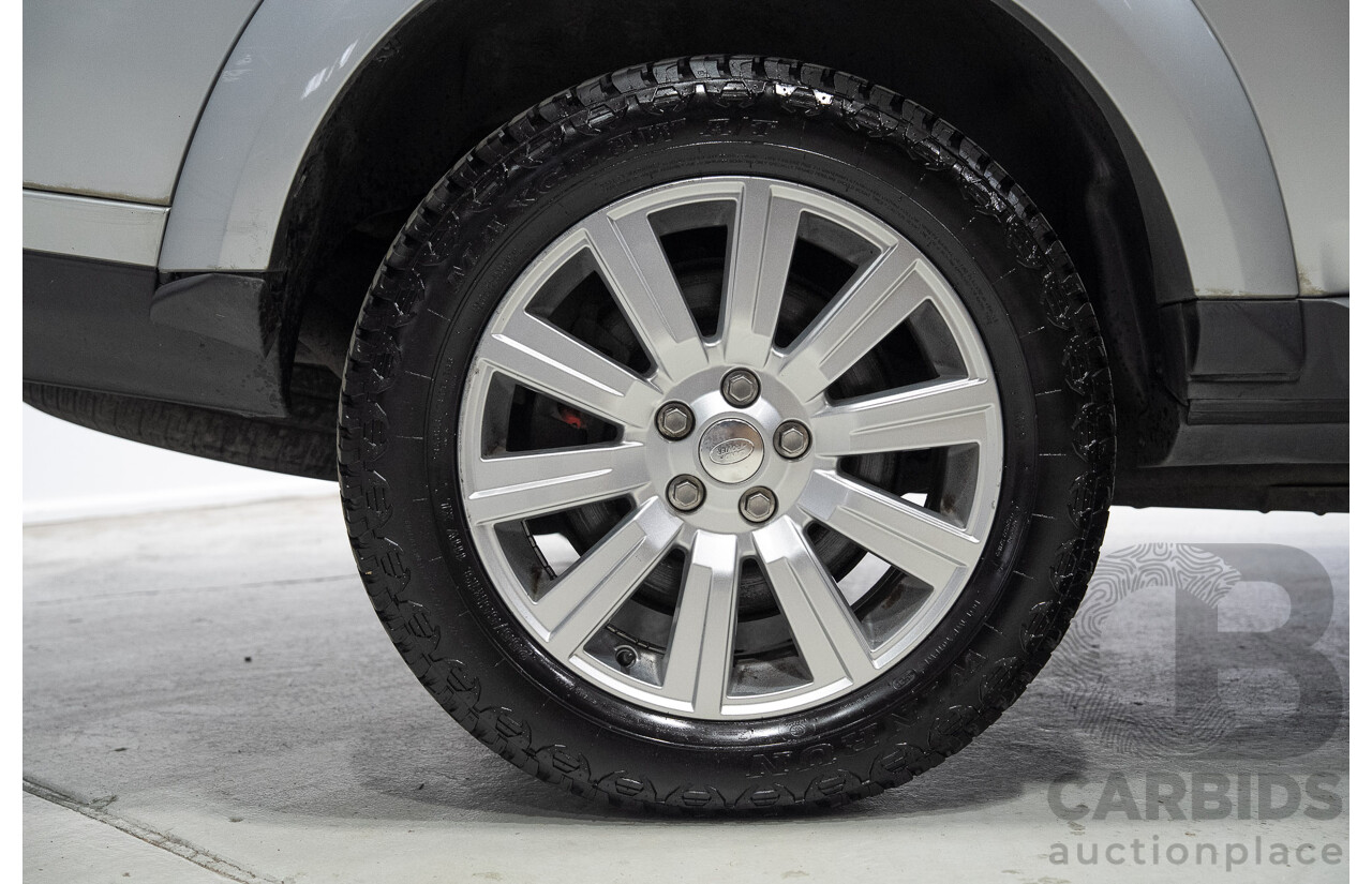 07/2014 Land Rover Discovery 4 3.0 TDV6 (4x4) MY14 4d Wagon Indus Silver Twin Turbo Diesel V6 3.0L - 7 Seater