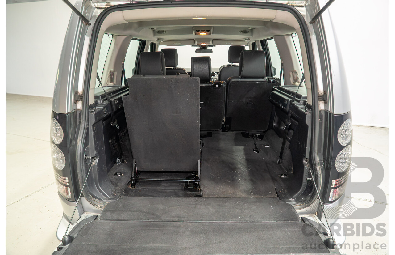07/2014 Land Rover Discovery 4 3.0 TDV6 (4x4) MY14 4d Wagon Indus Silver Twin Turbo Diesel V6 3.0L - 7 Seater