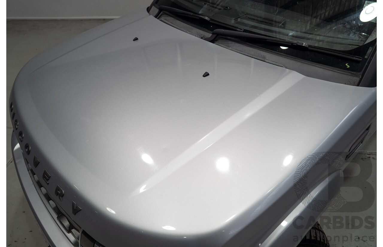 07/2014 Land Rover Discovery 4 3.0 TDV6 (4x4) MY14 4d Wagon Indus Silver Twin Turbo Diesel V6 3.0L - 7 Seater