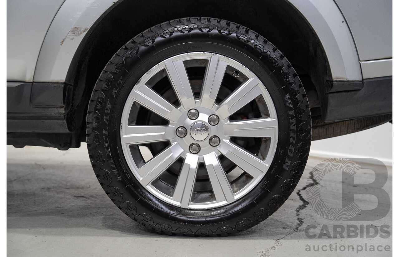 07/2014 Land Rover Discovery 4 3.0 TDV6 (4x4) MY14 4d Wagon Indus Silver Twin Turbo Diesel V6 3.0L - 7 Seater