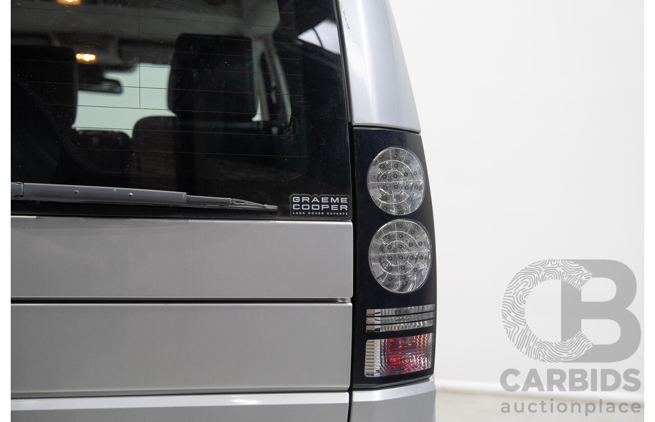 07/2014 Land Rover Discovery 4 3.0 TDV6 (4x4) MY14 4d Wagon Indus Silver Twin Turbo Diesel V6 3.0L - 7 Seater