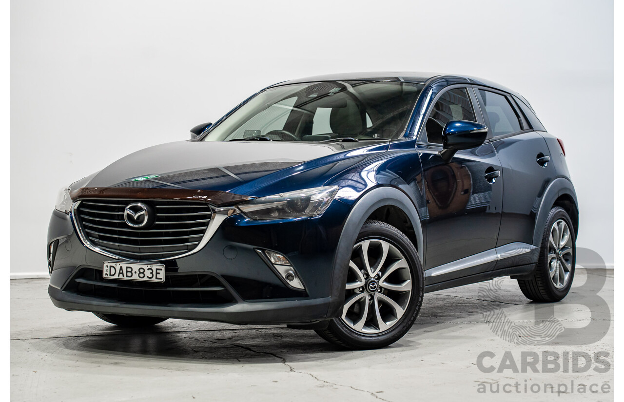03/2015 Mazda Cx-3 Akari (AWD) DK 4d Wagon Blue Turbo Diesel 1.5L