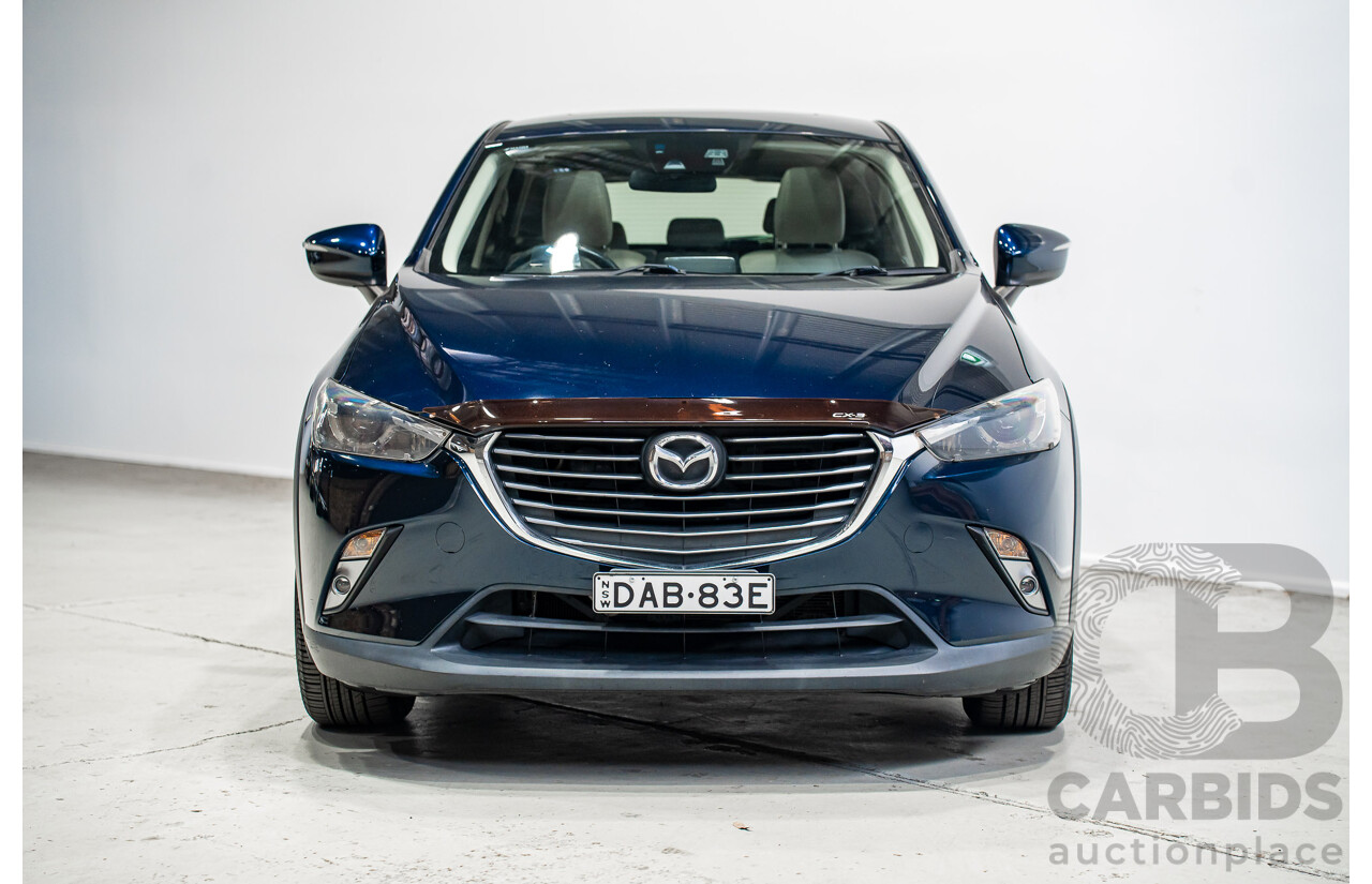 03/2015 Mazda Cx-3 Akari (AWD) DK 4d Wagon Blue Turbo Diesel 1.5L