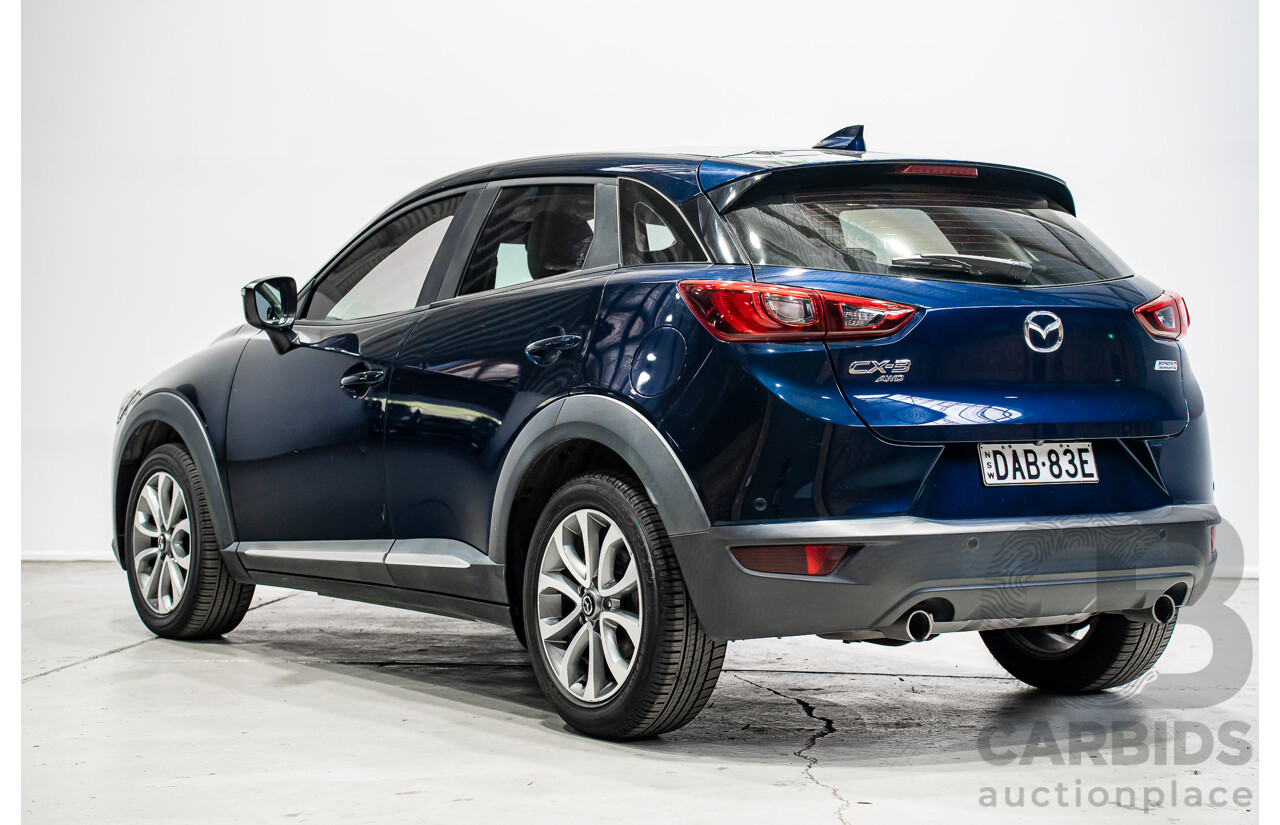 03/2015 Mazda Cx-3 Akari (AWD) DK 4d Wagon Blue Turbo Diesel 1.5L