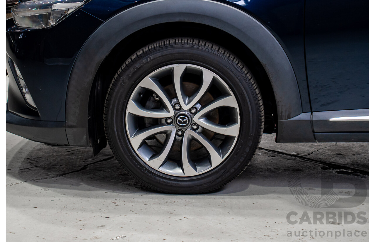 03/2015 Mazda Cx-3 Akari (AWD) DK 4d Wagon Blue Turbo Diesel 1.5L