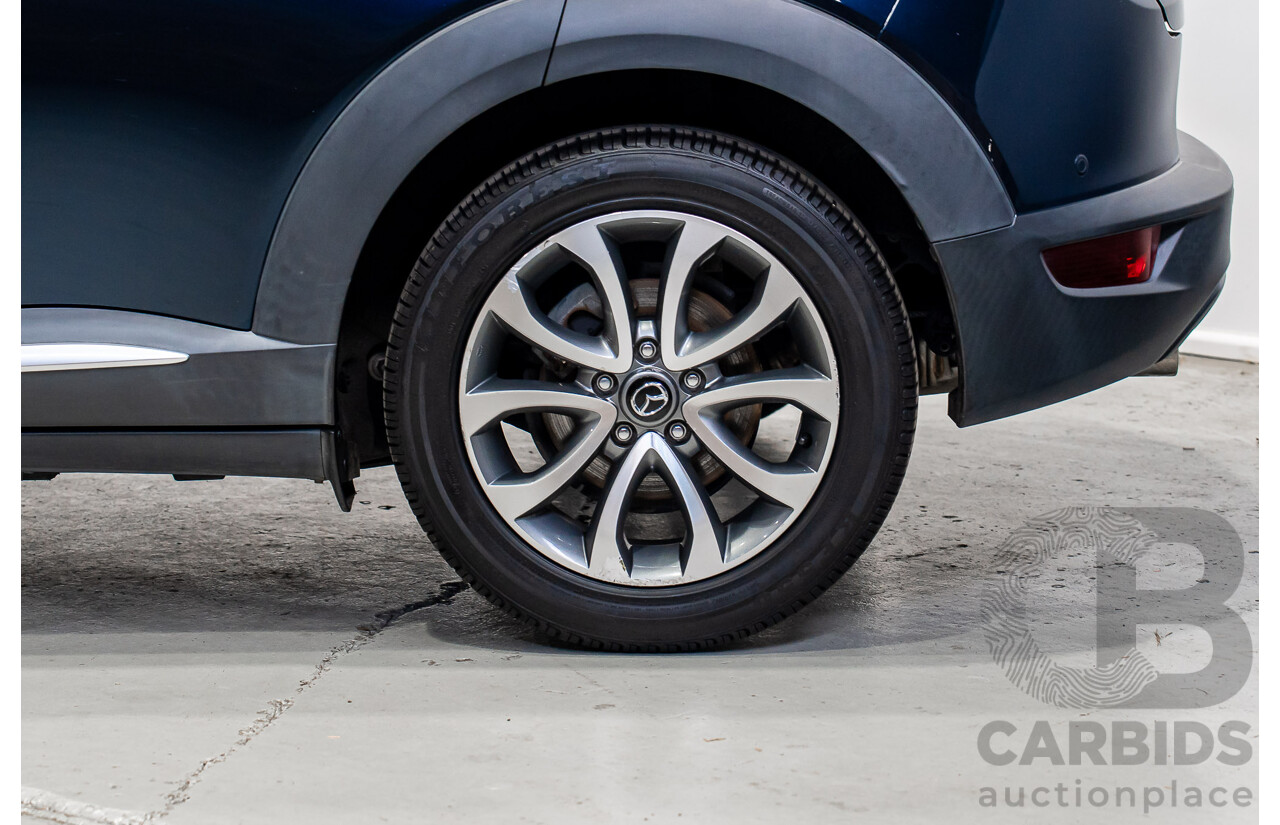 03/2015 Mazda Cx-3 Akari (AWD) DK 4d Wagon Blue Turbo Diesel 1.5L