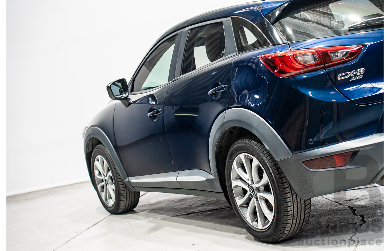 03/2015 Mazda Cx-3 Akari (AWD) DK 4d Wagon Blue Turbo Diesel 1.5L