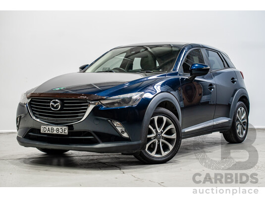 03/2015 Mazda Cx-3 Akari (AWD) DK 4d Wagon Blue Turbo Diesel 1.5L