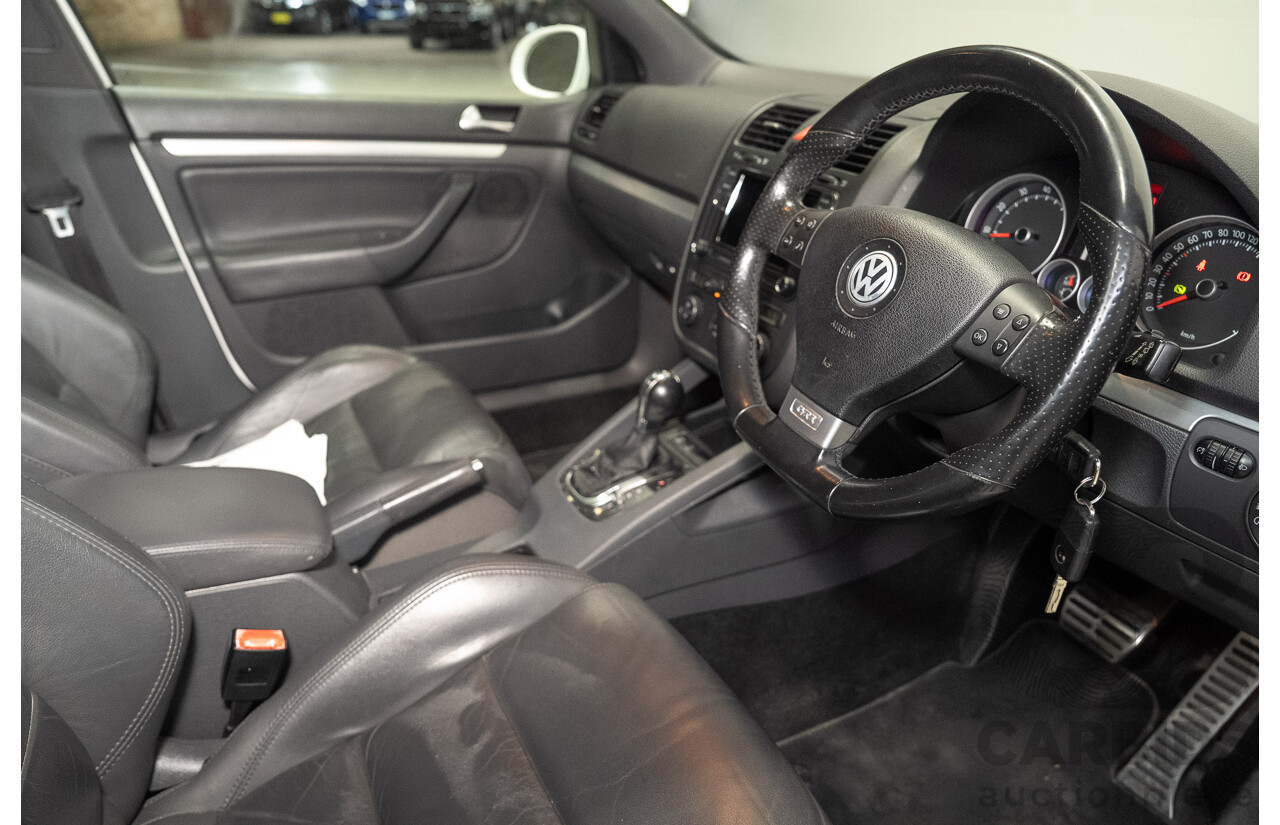 6/2009 Volkswagen Golf GTi 1K MY09 5d Hatchback Candy White Turbo 2.0L