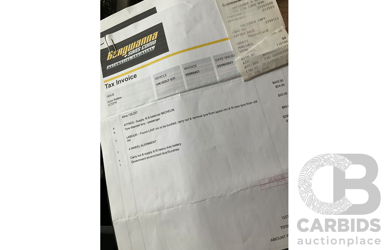 6/2009 Volkswagen Golf GTi 1K MY09 5d Hatchback Candy White Turbo 2.0L