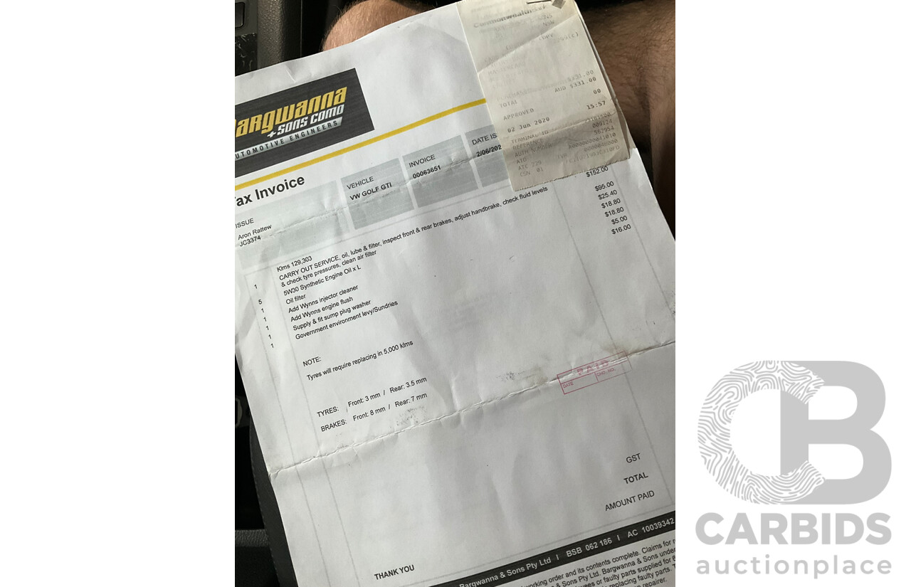 6/2009 Volkswagen Golf GTi 1K MY09 5d Hatchback Candy White Turbo 2.0L