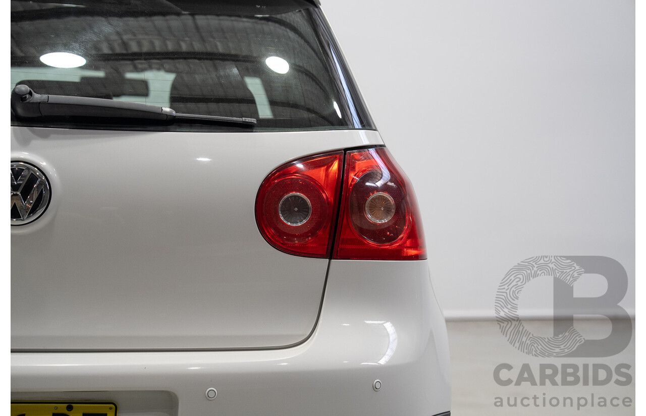 6/2009 Volkswagen Golf GTi 1K MY09 5d Hatchback Candy White Turbo 2.0L
