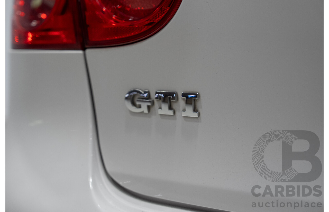 6/2009 Volkswagen Golf GTi 1K MY09 5d Hatchback Candy White Turbo 2.0L