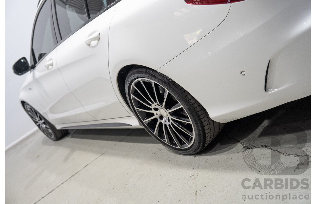 04/2015 Mercedes-Benz C200 205 4d Wagon Polar White 2.0L
