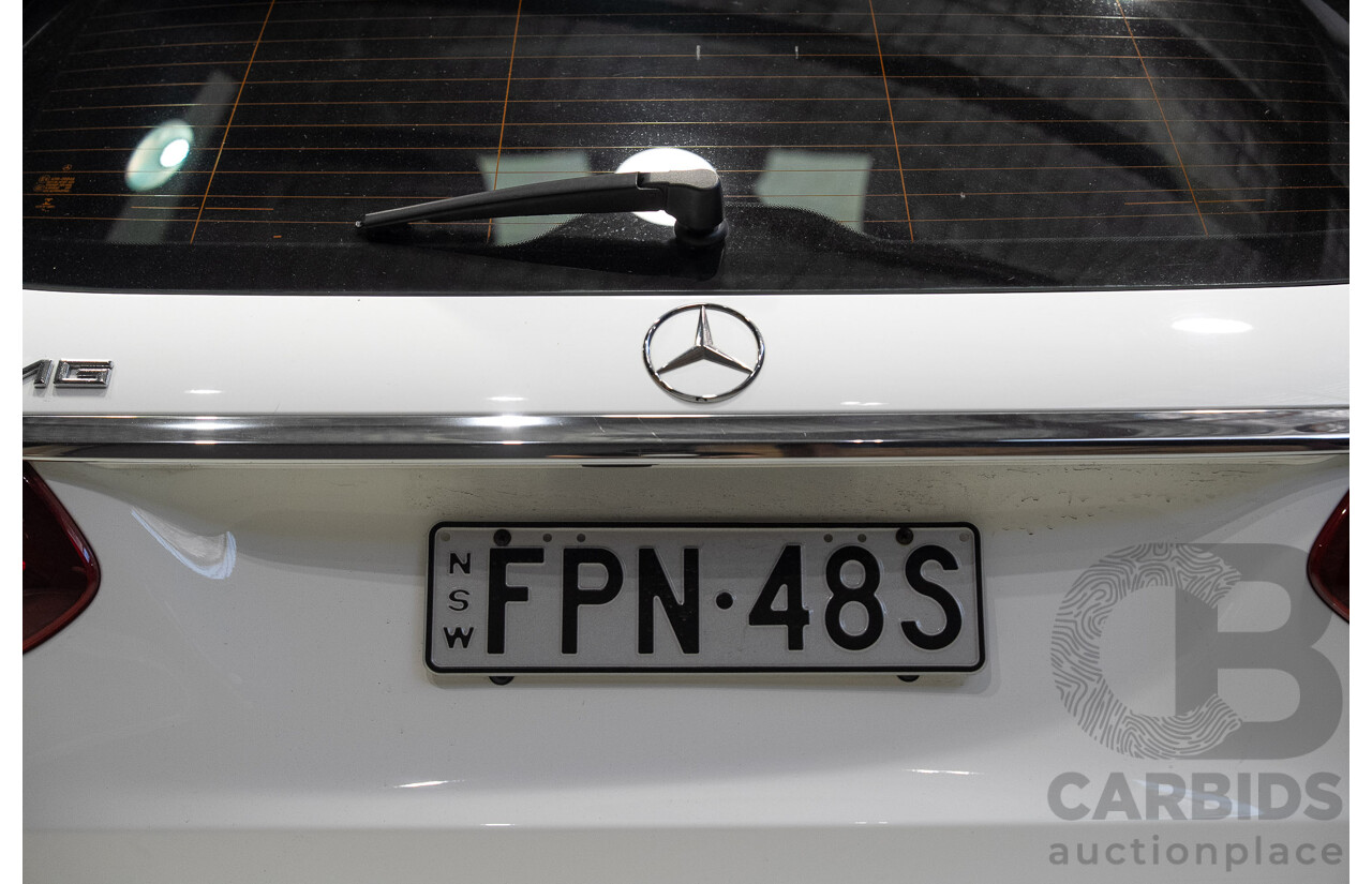 04/2015 Mercedes-Benz C200 205 4d Wagon Polar White 2.0L