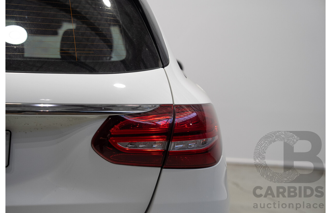 04/2015 Mercedes-Benz C200 205 4d Wagon Polar White 2.0L