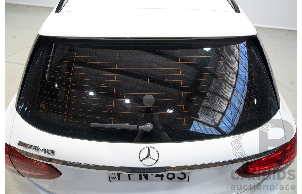 04/2015 Mercedes-Benz C200 205 4d Wagon Polar White 2.0L