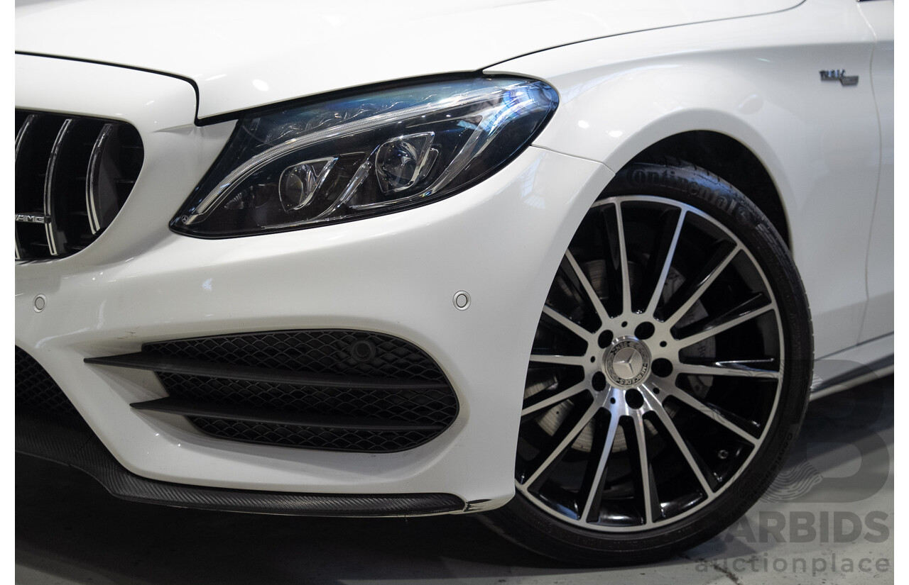 04/2015 Mercedes-Benz C200 205 4d Wagon Polar White 2.0L