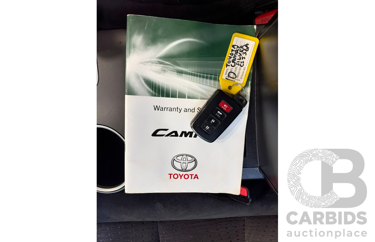 11/2013 Toyota Camry Atara S ASV50R 4d Sedan Silver Or Chrome 2.5L