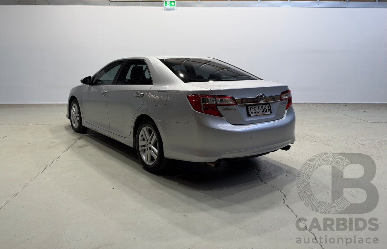11/2013 Toyota Camry Atara S ASV50R 4d Sedan Silver Or Chrome 2.5L
