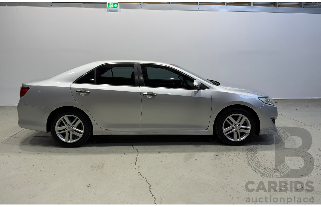 11/2013 Toyota Camry Atara S ASV50R 4d Sedan Silver Or Chrome 2.5L